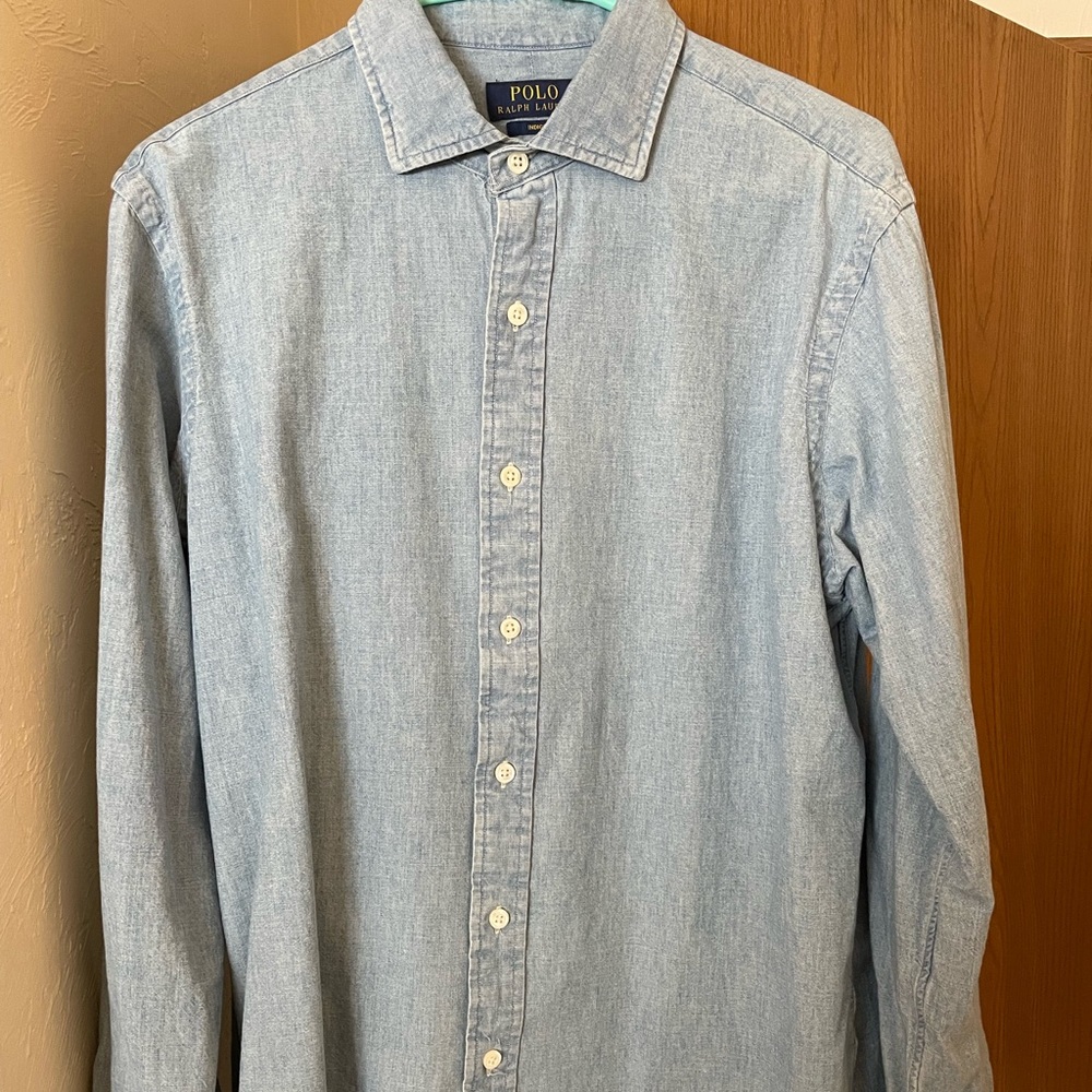 Polo Ralph Lauren denim long-sleeve button down